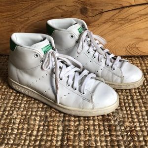 ADIDAS Unisex Stan Smith Mid High Top Sneakers